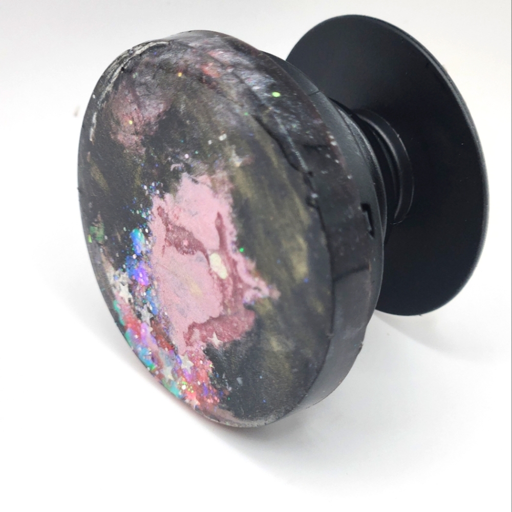 NEW Pink & Black Phone Grip